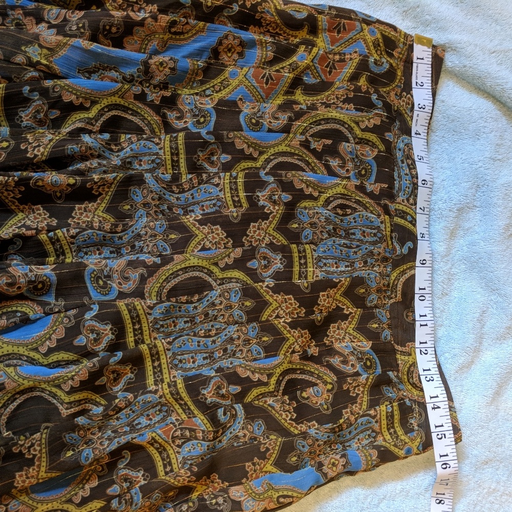 i(E FULL SKIRT WITH RUFFLES SIZE 8 - Picture 7 of 8